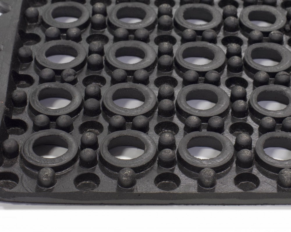 Stand-Easy Open Top anti-fatigue mat underside drainage pattern