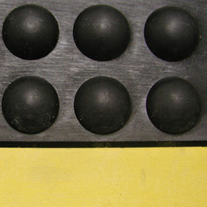 Bubble Mat anti-fatigue mat yellow