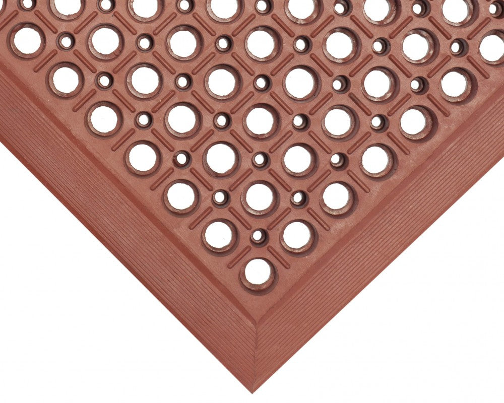 Competitor Series heavy duty rubber entrance mat top view