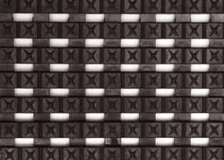 Debris Trap tile entrance mat black