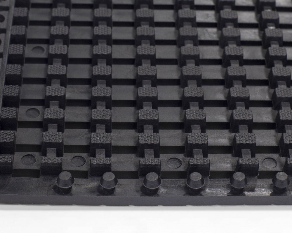 Debris Trap modular entrance mat tile underside
