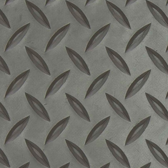 Black diamond plate Foam Fusion anti-fatigue mat surface sample
