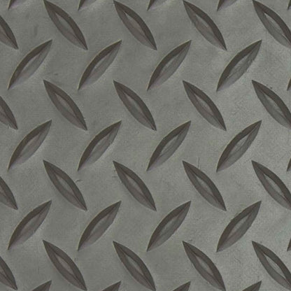 Black diamond plate Foam Fusion anti-fatigue mat surface sample