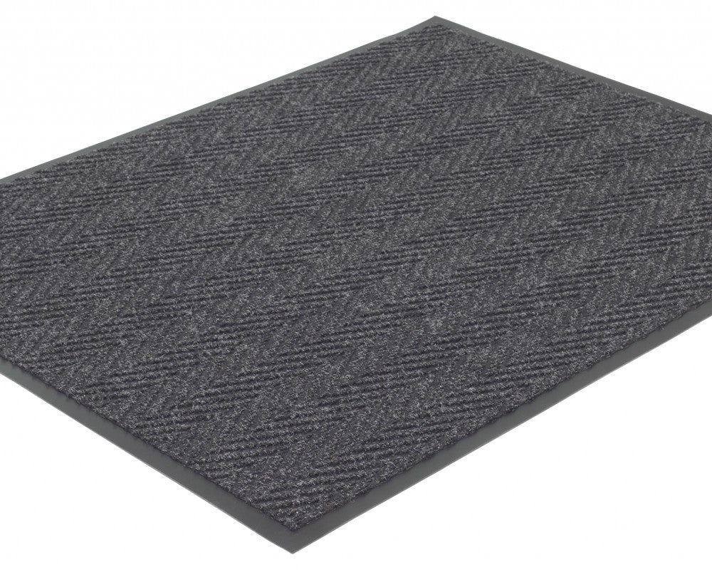 Herringbone entrance mat profile