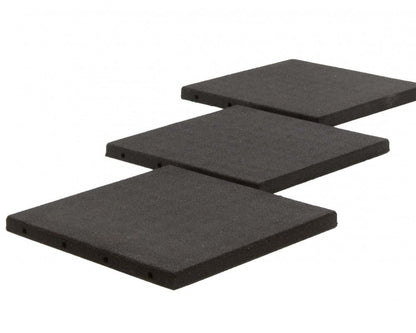 Apollo - Heavy Duty Interlocking Rubber Gym Flooring Tiles