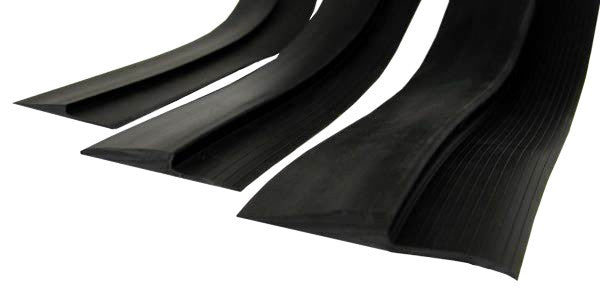Rubber entrance mat edging safety nosing