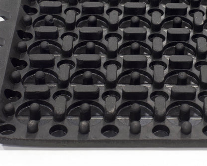 Stand-Easy Solid Top anti-fatigue mat underside drainage pattern