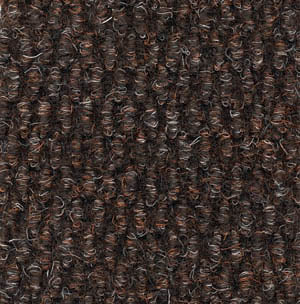 Style-Point brown commercial entrance mat with berber texture