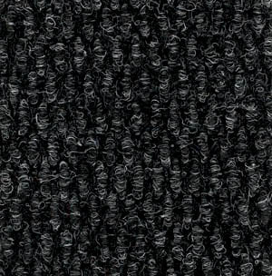 Style-Point charcoal commercial entrance mat with berber surface