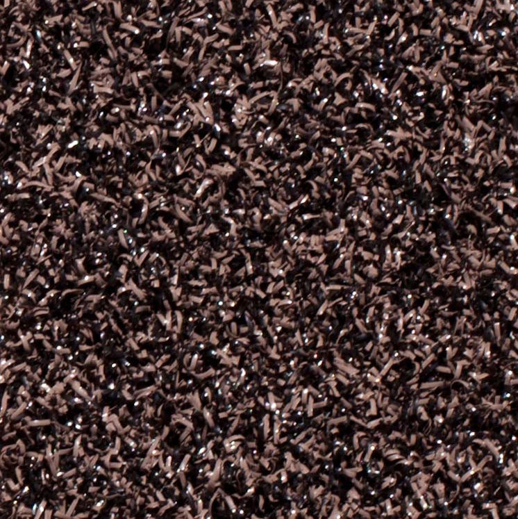 Tundra rubber mat color swatch in brown tone with textured finish