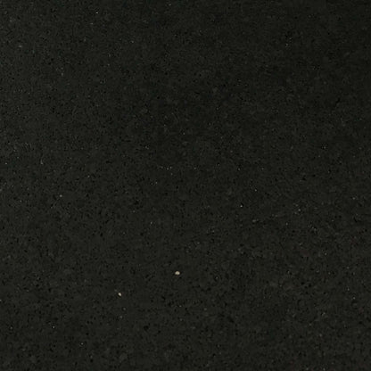Voyager rubber gym flooring tile in black